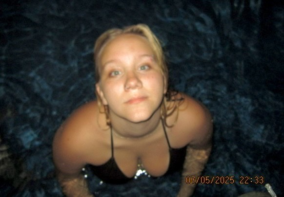 me in a pool.