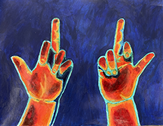middle finger
